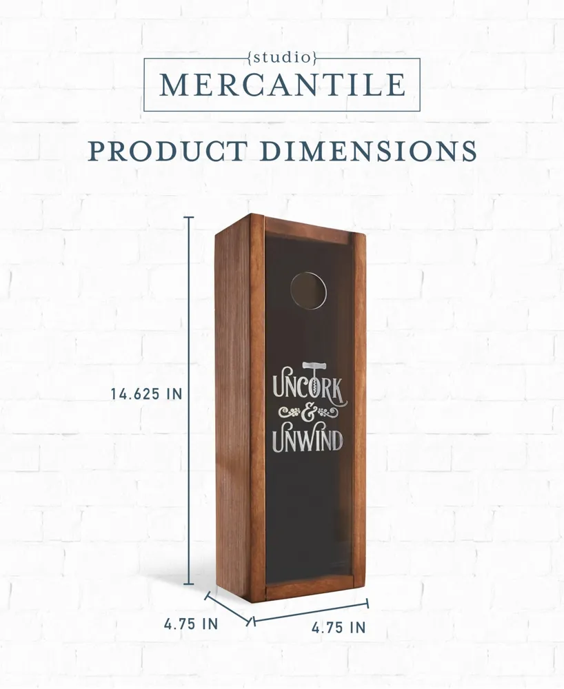 Studio Mercantile Wine Keepsake Box