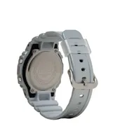 G-Shock Men's Digital Silver-Tone Resin Watch 43.8mm, DW5600FF-8