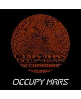 Big Boy's Word Art T-shirt - Occupy Mars