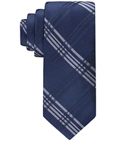 Calvin Klein Men's Herringbone Windowpane Tie