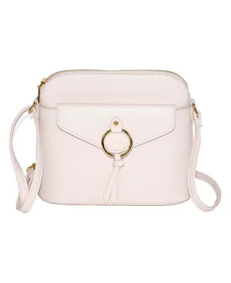 Nicci Ladies Crossbody Bag with Metal Ring