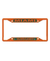 Wincraft Miami Hurricanes Chrome Color License Plate Frame