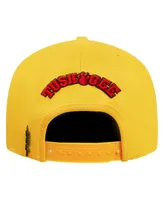 Men's Pro Standard Gold Tuskegee Golden Tigers Evergreen Mascot Snapback Hat