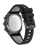 Plein Sport Men's Wildcat Silicone Strap Watch 40mm