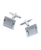 Trafalgar The Kingsley Rhodium with Czech Crystal Formal Set (Cufflinks & Tuxedo Studs)