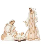 8.5" H 7 Piece Set Nativity Woven