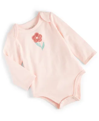 First Impressions Baby Girls Amber Floral Bodysuit, Created for Macy's