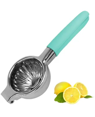 Zulay Kitchen Large Manual Citrus Press Juicer and Lime Squeezer Stainless Steel