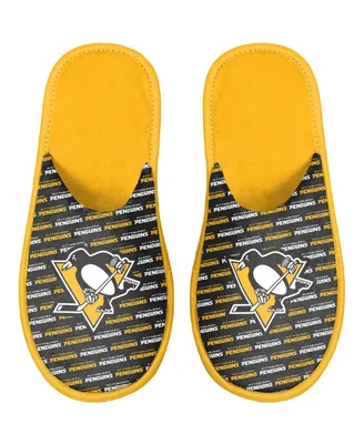 Youth Boys and Girls Foco Pittsburgh Penguins Team Scuff Slippers