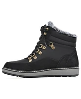 White Mountain Women's Tamasha Lace Up Cozy Booties