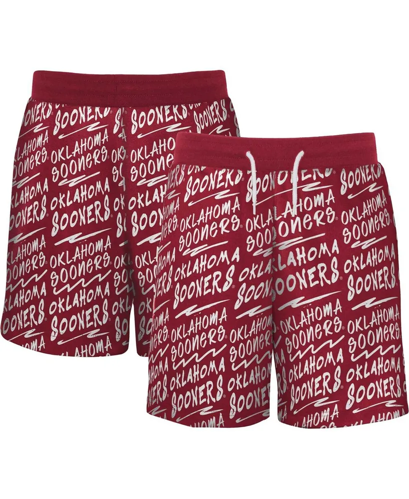 Big Boys Crimson Oklahoma Sooners Super Shorts