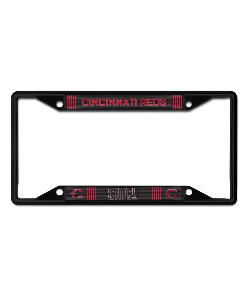 Wincraft Cincinnati Reds 2023 City Connect Metal Laser Cut License Plate Frame