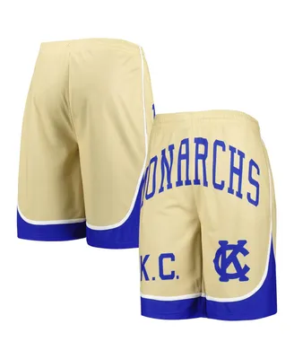 Men's Stitches Cream Kansas City Monarchs Shorts