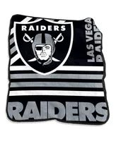 Las Vegas Raiders 50'' x 60'' Plush Raschel Throw