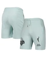 Men's and Women's Playa Society Seafoam Green New York Liberty Legacy Logo Shorts