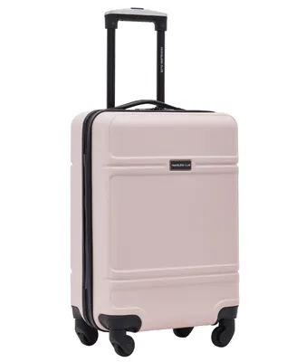 Travelers Club Skyline Collection 20" Rolling Carry-On with 360 Degree 4-Wheel System