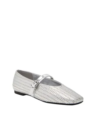 Katy Perry Women's The Evie Mary Jane Woven Flats