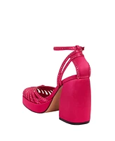Katy Perry Women's The Uplift Strappy Dress Sandals - Luminous Pink