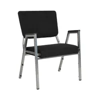 Emma+Oliver 1000 Lb. Antimicrobial Bariatric Open Back Medical Guest Arm Chair