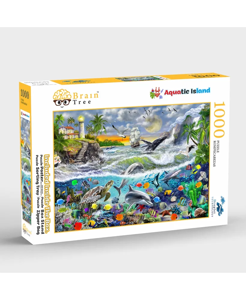 Trefl Castle on the Island Jigsaw Puzzle - 1000pc