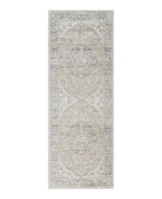 Livabliss Lillian Machine Washable LLL2311 2'7" x 7'3" Runner Area Rug