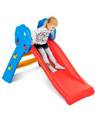 Children Kids Junior Folding Climber Play Slide Indoor Outdoor Toy Easy Store