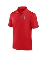 Men's Fanatics Signature Red St. Louis Cardinals Pique Polo Shirt