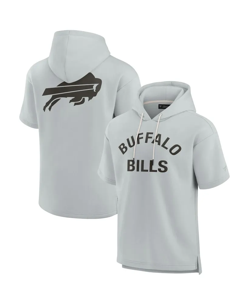 Unisex Fanatics Signature Royal Buffalo Bills Super Soft Pullover Crew Sweatshirt Size: Large