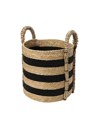 Braided Handle Grass Basket