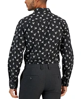 Bar Iii Men's Slim-Fit Liria Floral Dress Shirt, Created for Macy's