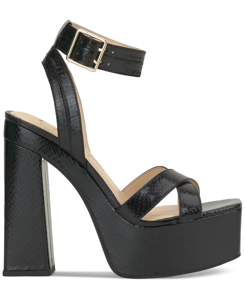 Jessica Simpson Women's Beasley Ankle-Strap Platform Dress Sandals