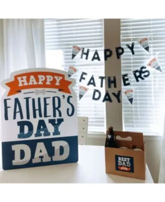 Big Dot Of Happiness Happy Fathers Day Party Supplies Decorations