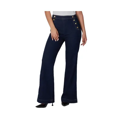 Women's Stevie-DRB2 High Rise Flare Jeans