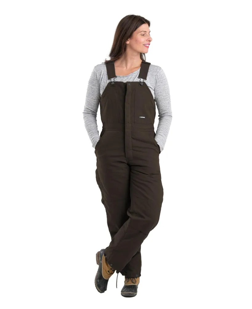 Berne Petite Plus Softstone Duck Insulated Bib Overall