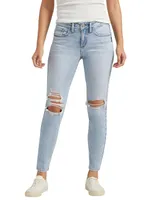 Silver Jeans Co. Women's Suki Mid Rise Skinny