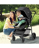 2 1 Foldable Baby Stroller Kids Travel Newborn Infant