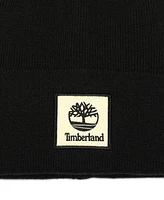 Timberland Women's Classic Tonal Patch Cuffed Beanie