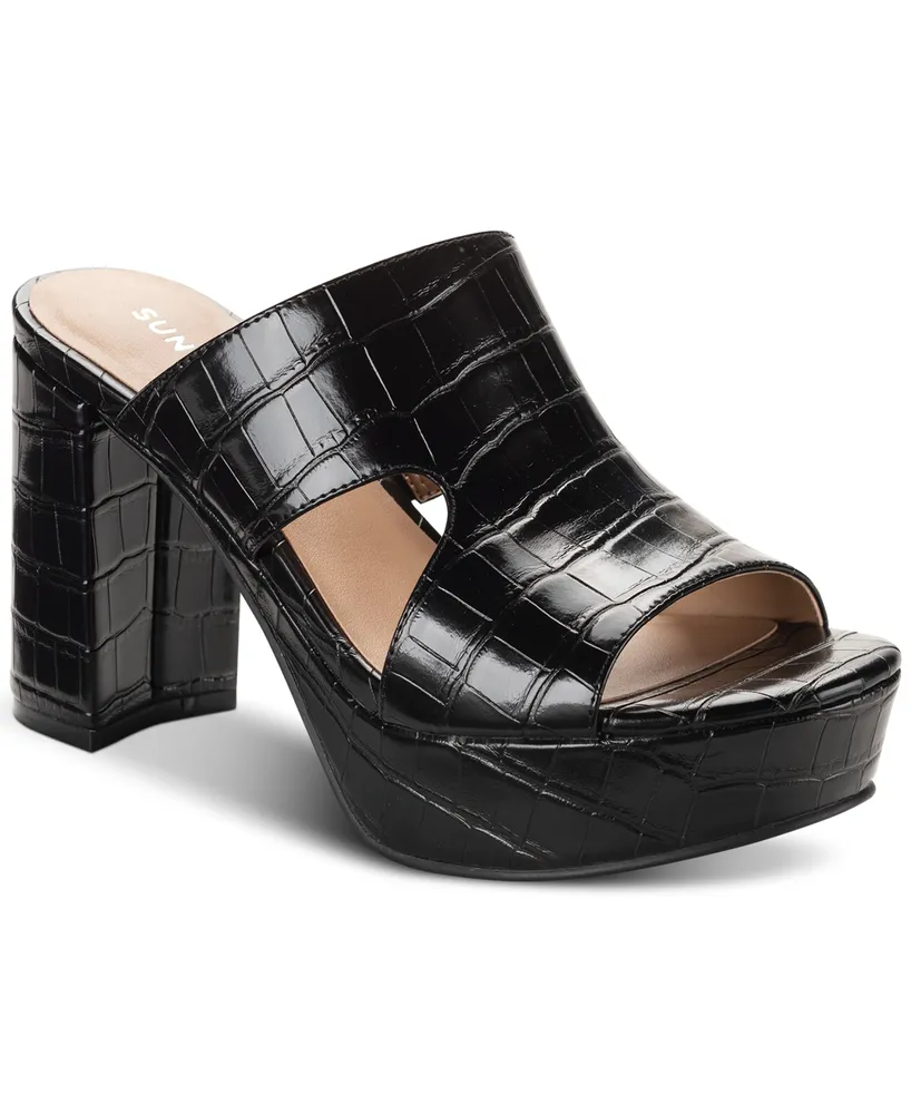 Sun + Stone Dariaa Slip-On Platform Dress Sandals, Created for Macy's