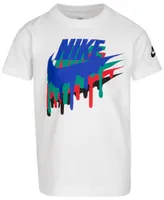 Nike Little Boys Melted Crayon Tee