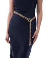 I.n.c. International Concepts Women's Embellished Mesh Belt, Created for Macy's