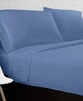 Ella Jayne Soft Heather Jersey Knit 3-Pc. Sheet Set, Twin Xl
