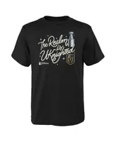 Big Boys Fanatics Black Vegas Golden Knights 2023 Stanley Cup Champions Celebration T-shirt