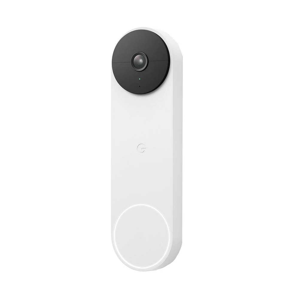 Google Nest Nest Doorbell (Battery) - Smart Wi-Fi Video Doorbell Camera