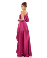 Women's Ieena High Low One Shoulder Flowy Gown