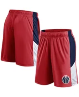 Men's Fanatics Red Washington Wizards Practice Performance Shorts