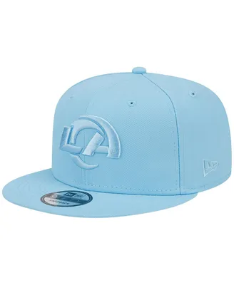 Men's New Era Light Blue Los Angeles Rams Color Pack Brights 9FIFTY Snapback Hat