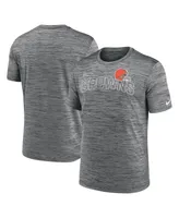 Men's Nike Anthracite Cleveland Browns Velocity Arch Performance T-shirt