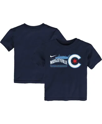 Toddler Boys and Girls Nike Navy Chicago Cubs City Connect Graphic T-shirt