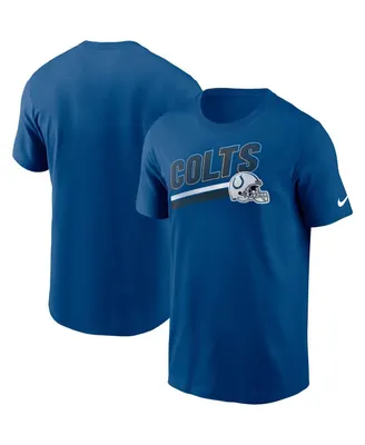 Men's Nike Royal Indianapolis Colts Essential Blitz Lockup T-shirt