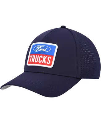 Men's American Needle Navy Ford Super Tech Valin Trucker Snapback Hat